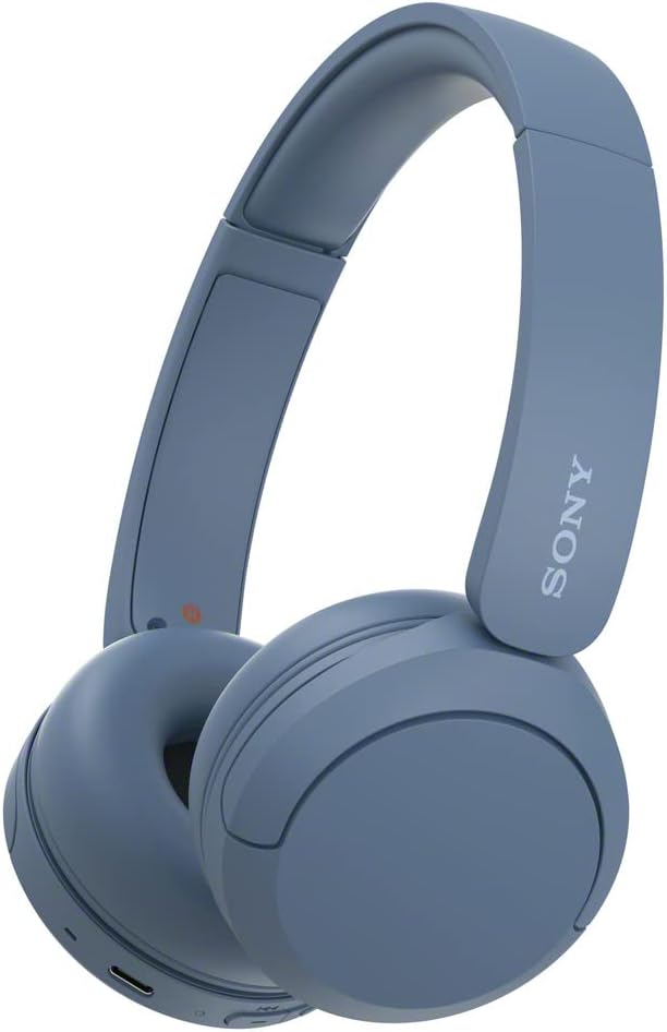 Sony Blue Wireless Headphones