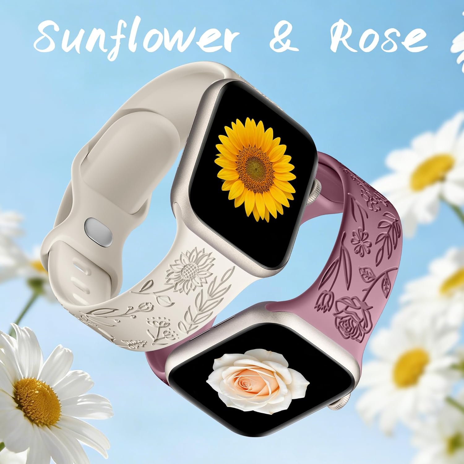 Floral Apple Watch Bands