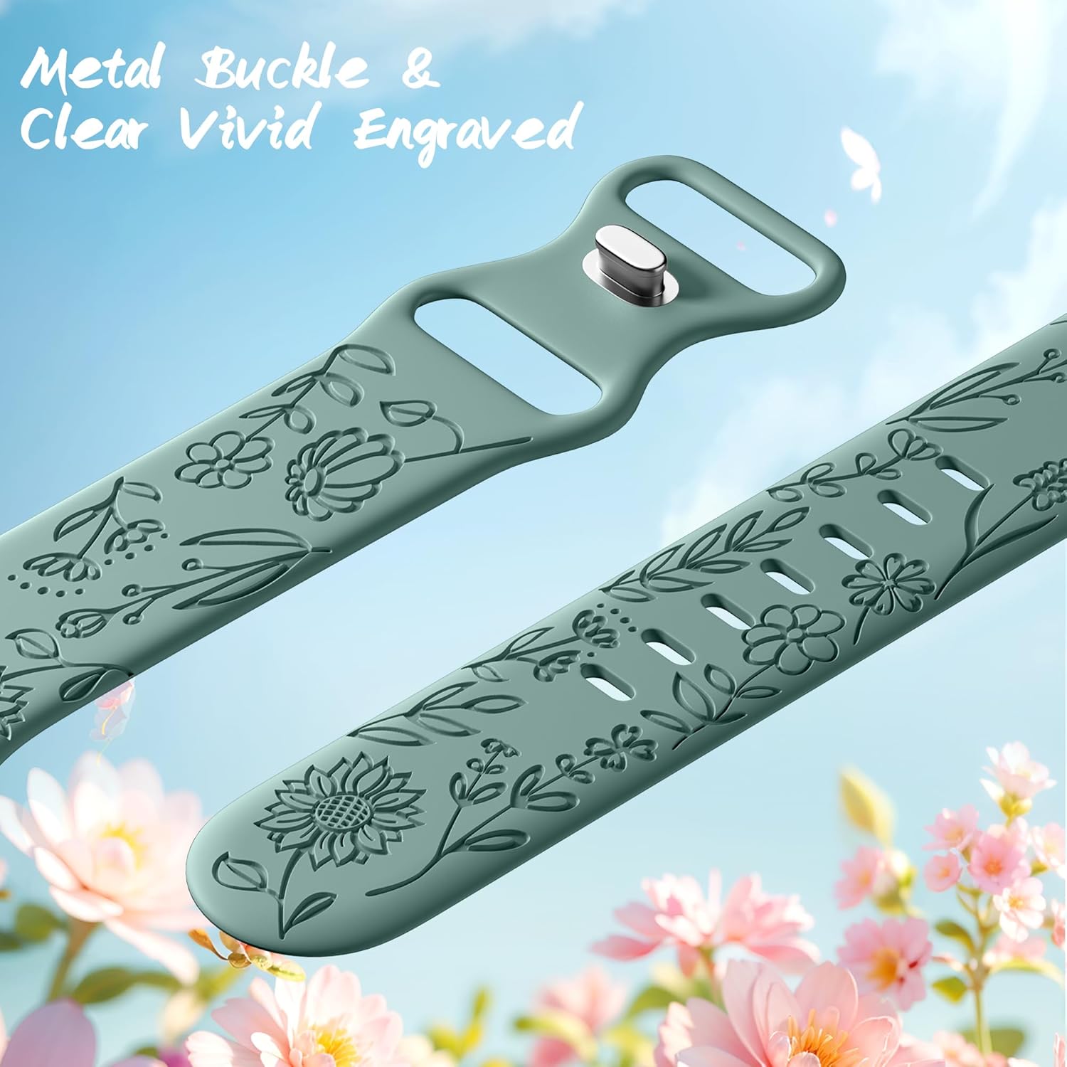 Floral Apple Watch Bands