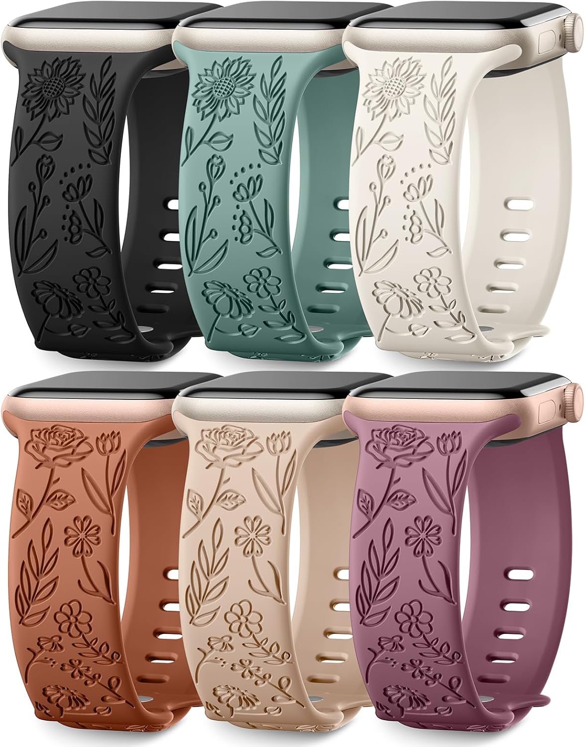 Floral Apple Watch Bands